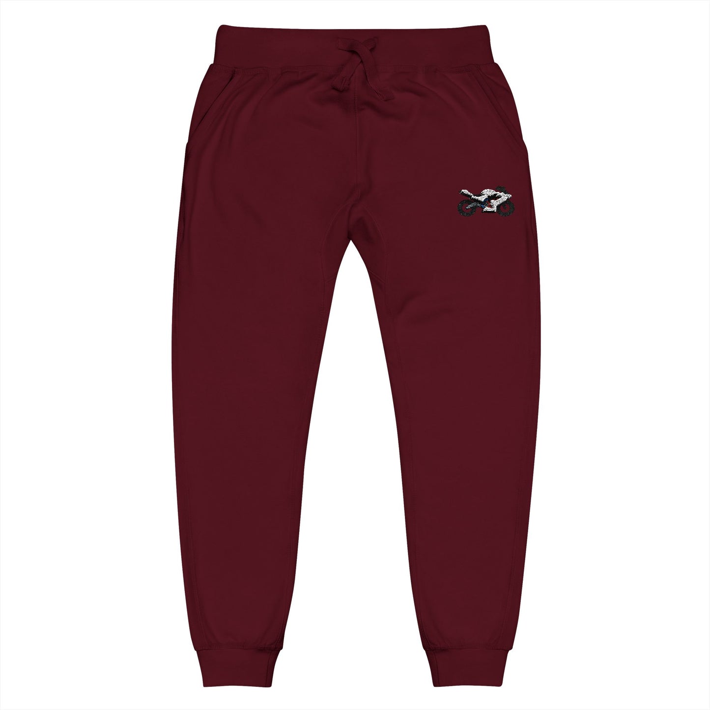 Bmw inspired Embroidered Unisex Fleece Sweatpants, Cozy Lounge Pants for Comfort, Casual Wear, Athleisure, Gifts, Everyday Style