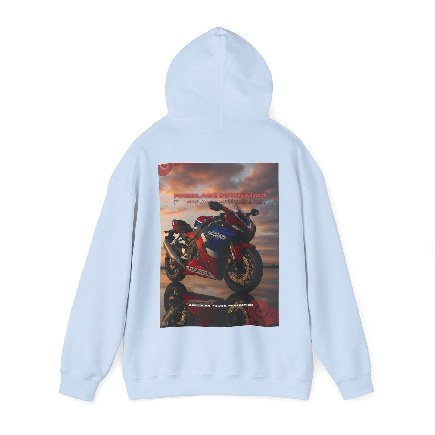 Fireblade Unisex Heavy Blend™ Motorcycle Sweatshirt - Retro Bike Design