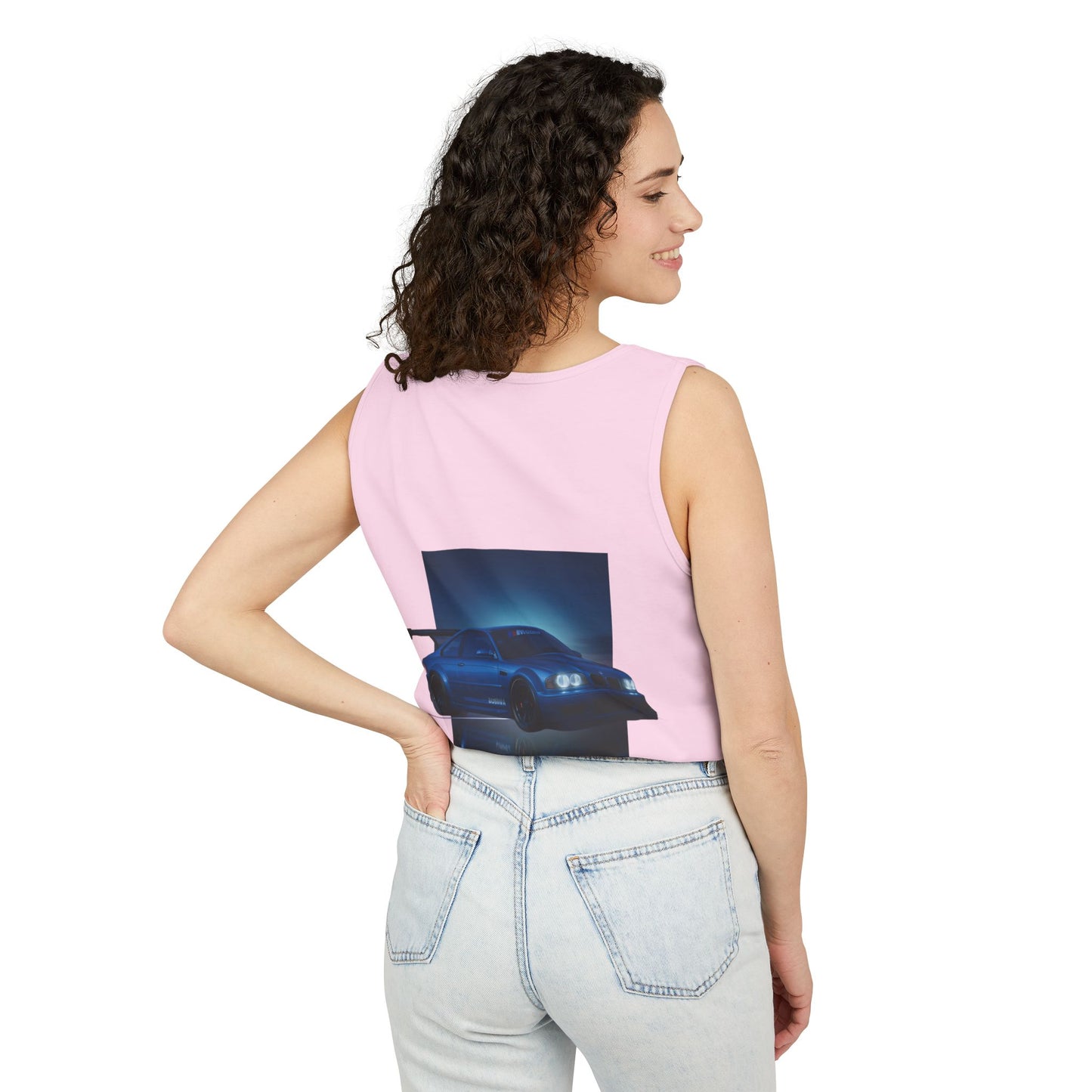 Racing Inspired Unisex Garment-Dyed Tank Top