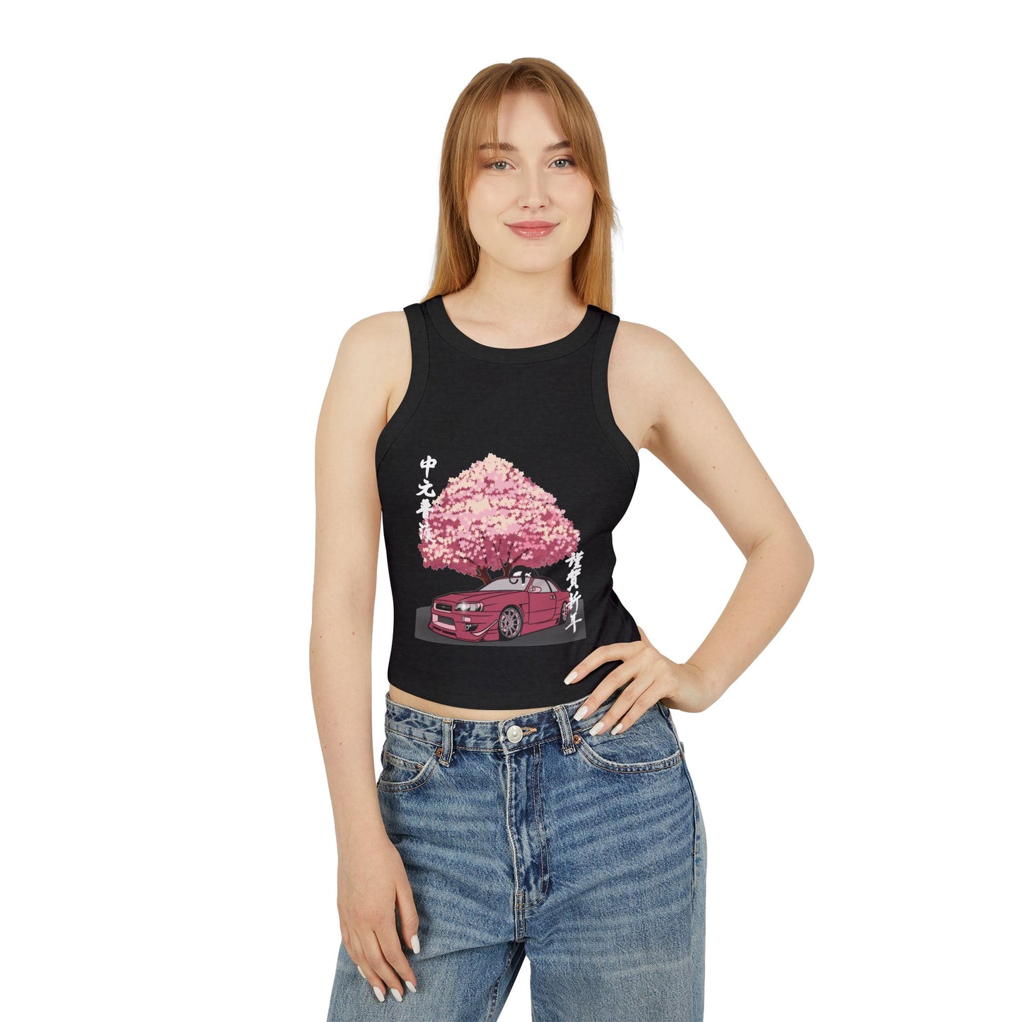 Tokyo Powered Racer Tank Top, Cool Summer Tee, Racing Apparel, Japanese Car Enthusiast Gift, Streetwear Fashion