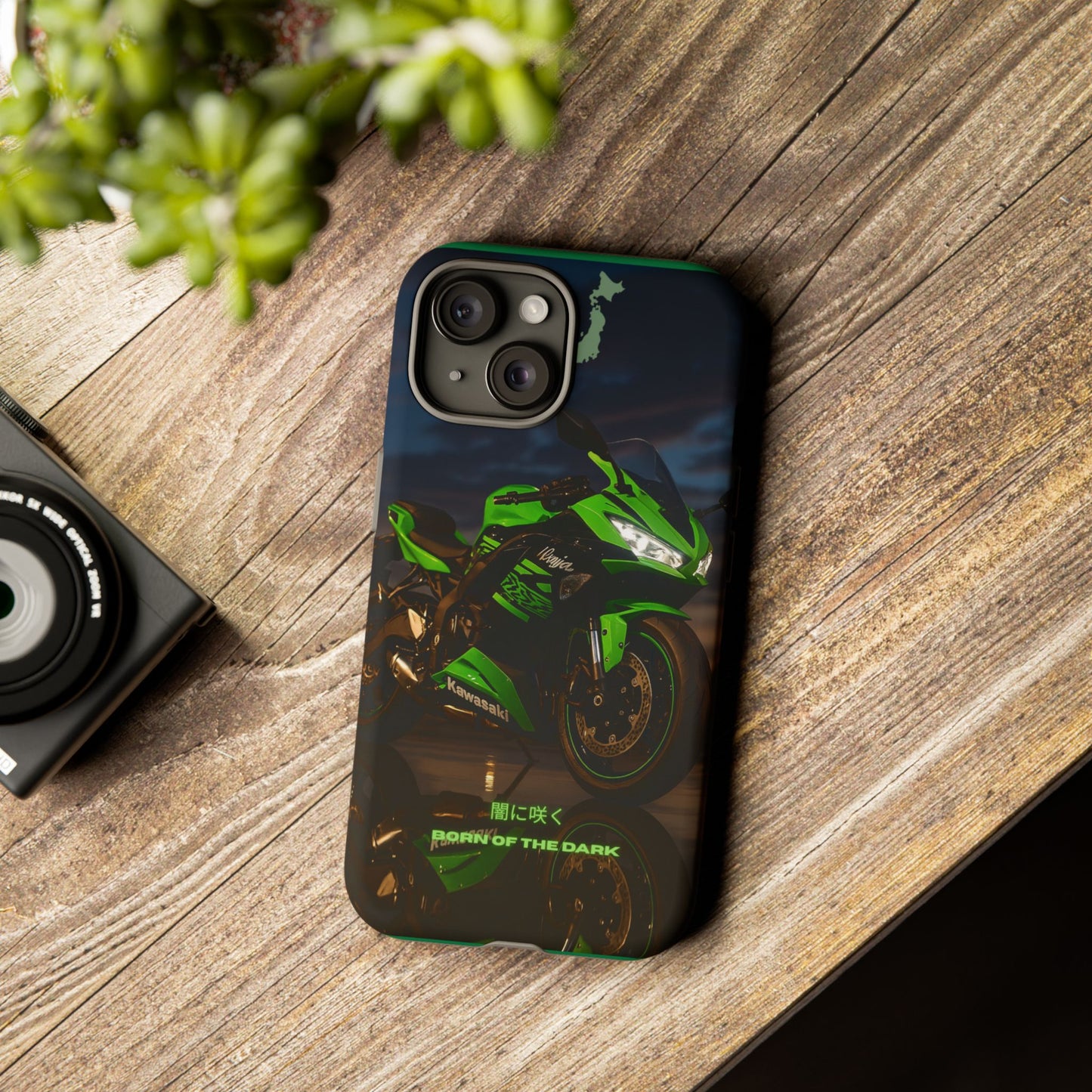 Coque de téléphone moto Kawa - Born of the Dark