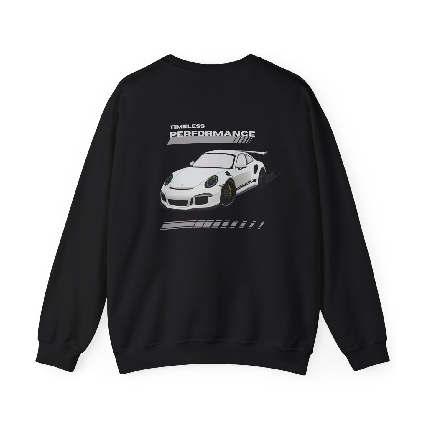 Timeless Performance Sweatshirt, Racing Apparel, Car Enthusiast Gift, Unisex Crewneck, Automotive Style, Gift for Him