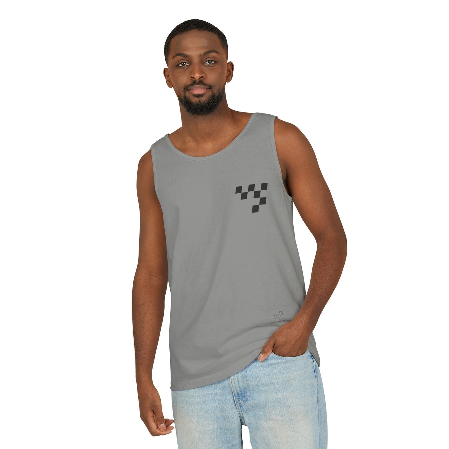 Racing Inspired Unisex Garment-Dyed Tank Top