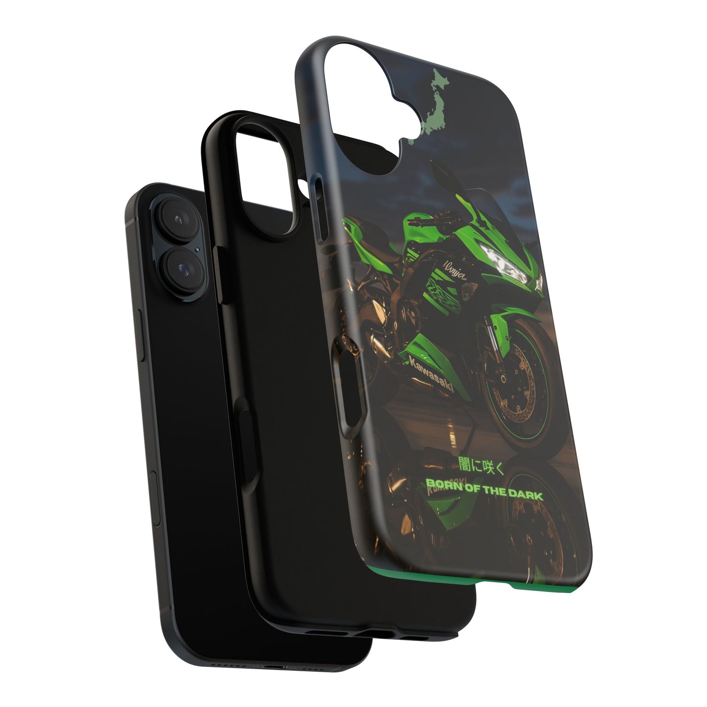 Coque de téléphone moto Kawa - Born of the Dark