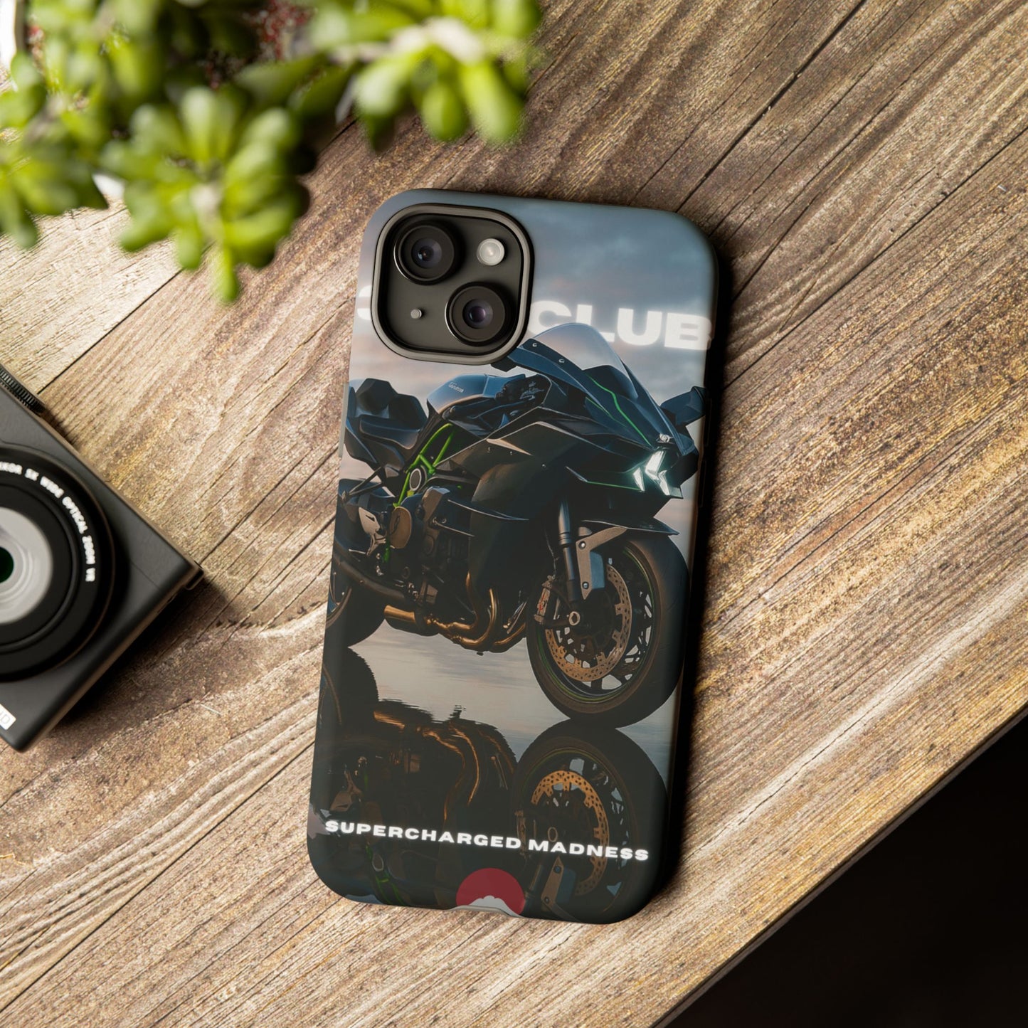 Étui de téléphone moto H2R - Supercharged Madness Club