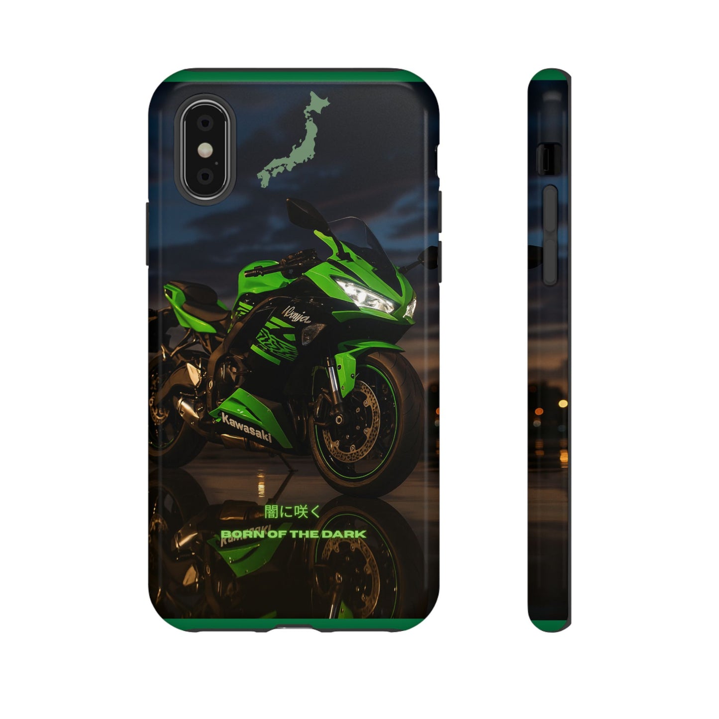 Coque de téléphone moto Kawa - Born of the Dark