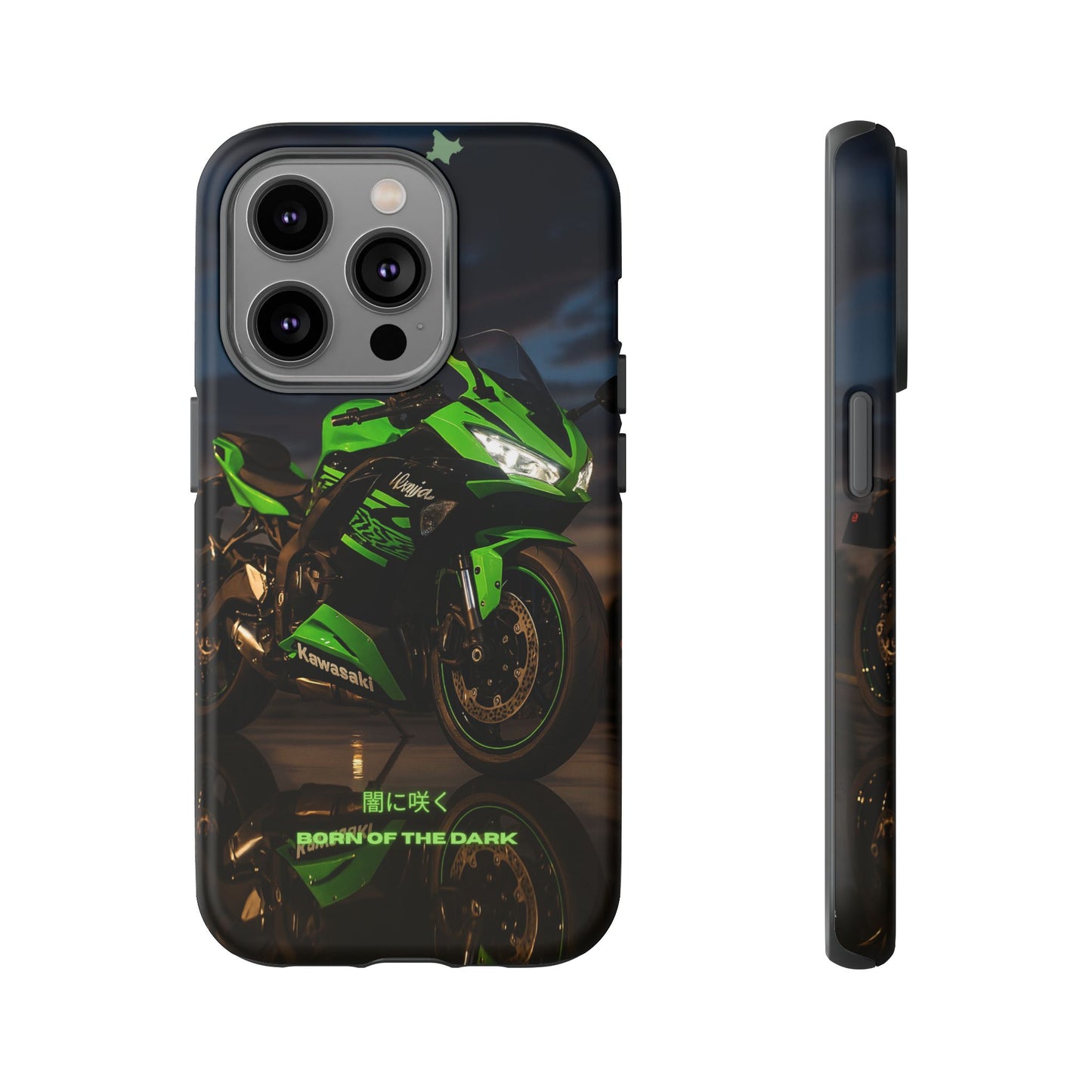 Coque de téléphone moto Kawa - Born of the Dark