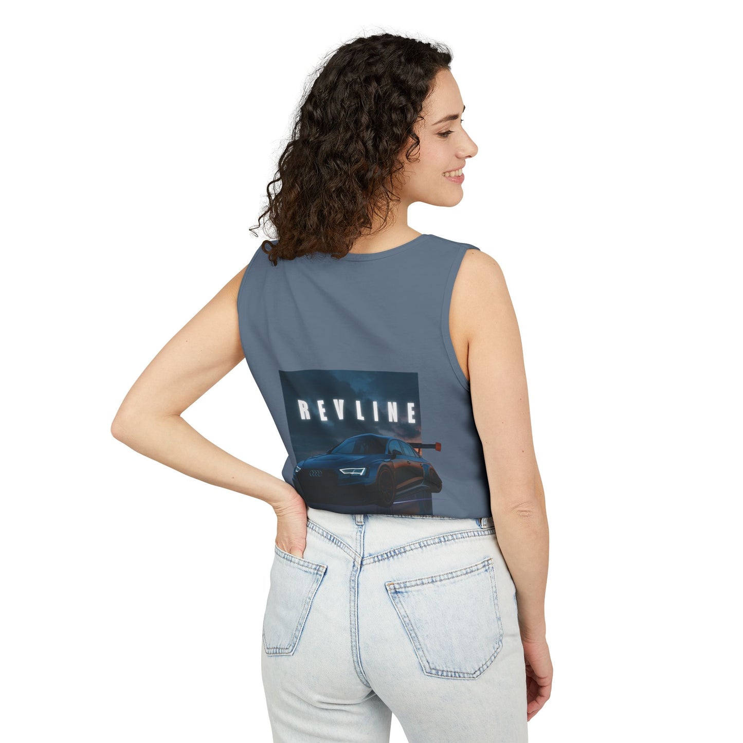 Revline Racing Inspired- Unisex Garment-Dyed Tank Top
