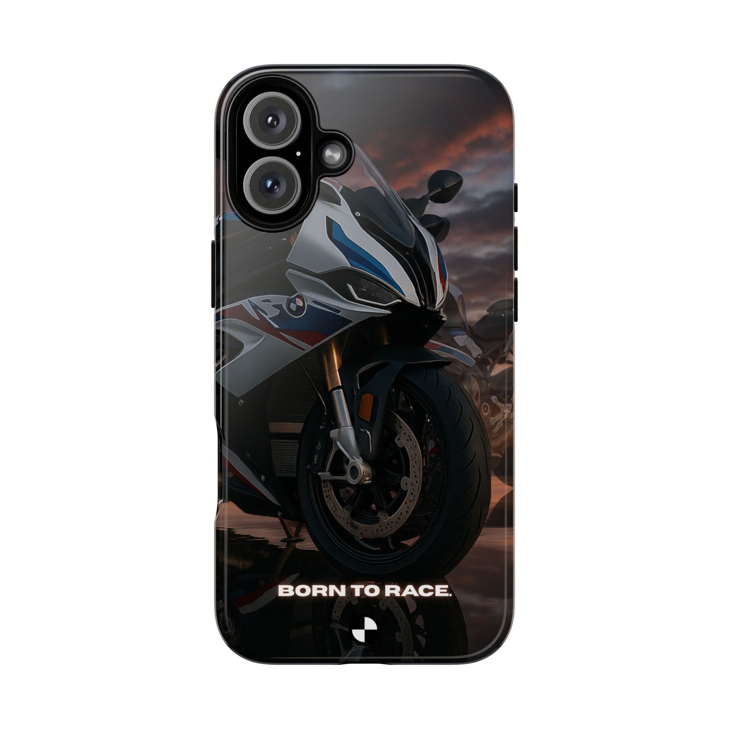 Coque de téléphone pour moto BMW – Design Born to Race