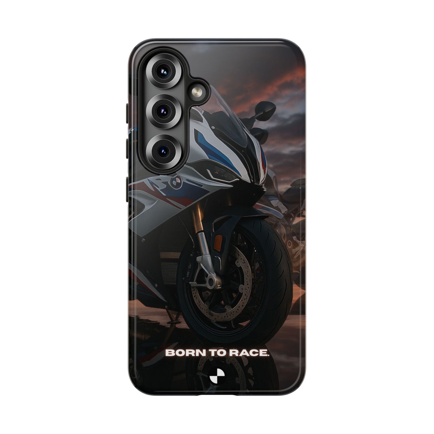 Coque de téléphone pour moto BMW – Design Born to Race
