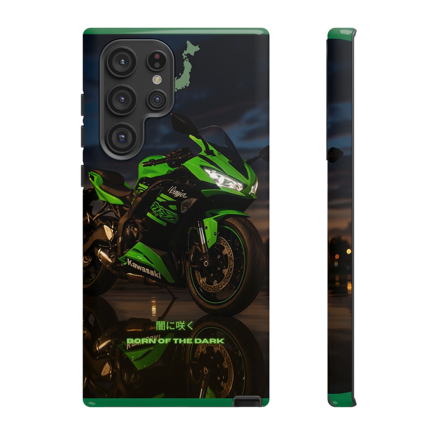 Coque de téléphone moto Kawa - Born of the Dark