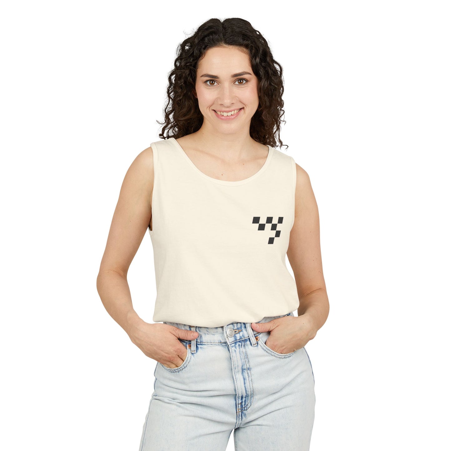 Revline Racing Inspired- Unisex Garment-Dyed Tank Top