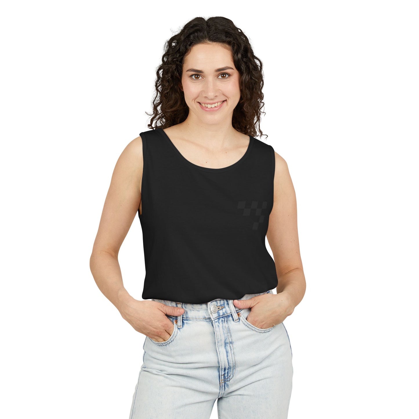 Racing Stututu Car - Unisex Garment-Dyed Tank Top