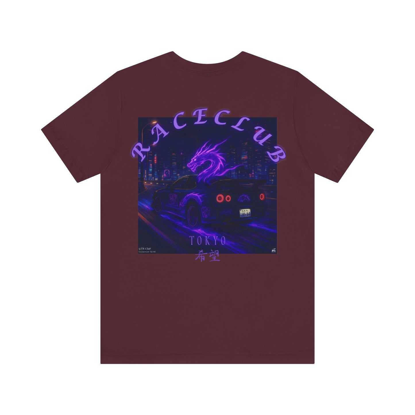 Tokyo Race Club Tee - Retro Japanese Car Art, Unisex Streetwear, Anime Inspired Shirt, Perfect for Car Lovers, Gift for Drivers