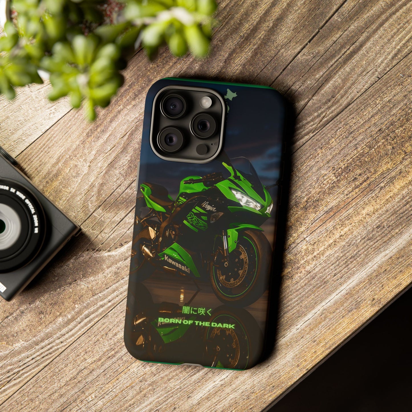 Coque de téléphone moto Kawa - Born of the Dark