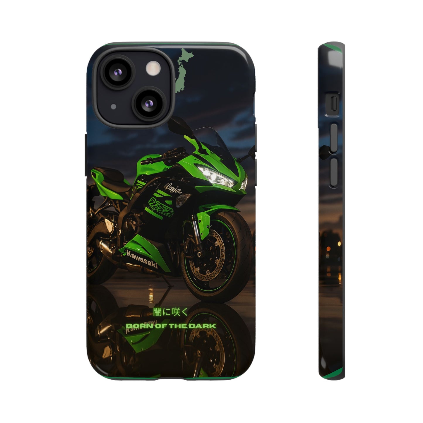 Coque de téléphone moto Kawa - Born of the Dark
