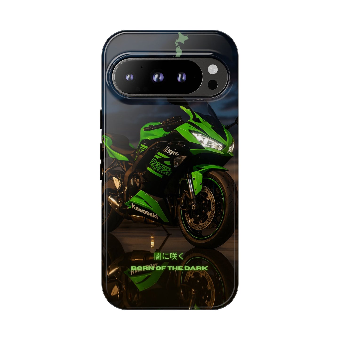 Coque de téléphone moto Kawa - Born of the Dark