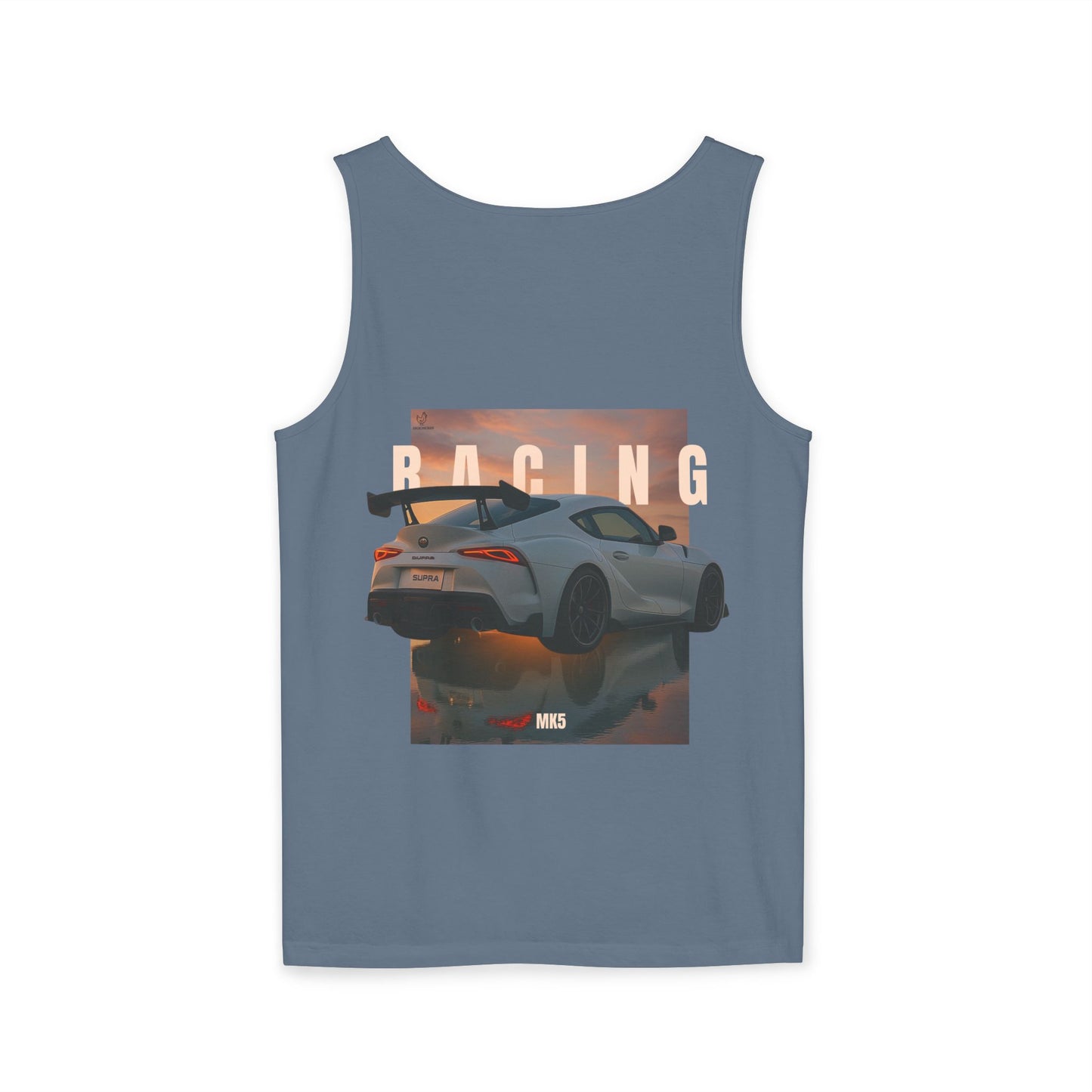 Racing Stututu Car - Unisex Garment-Dyed Tank Top