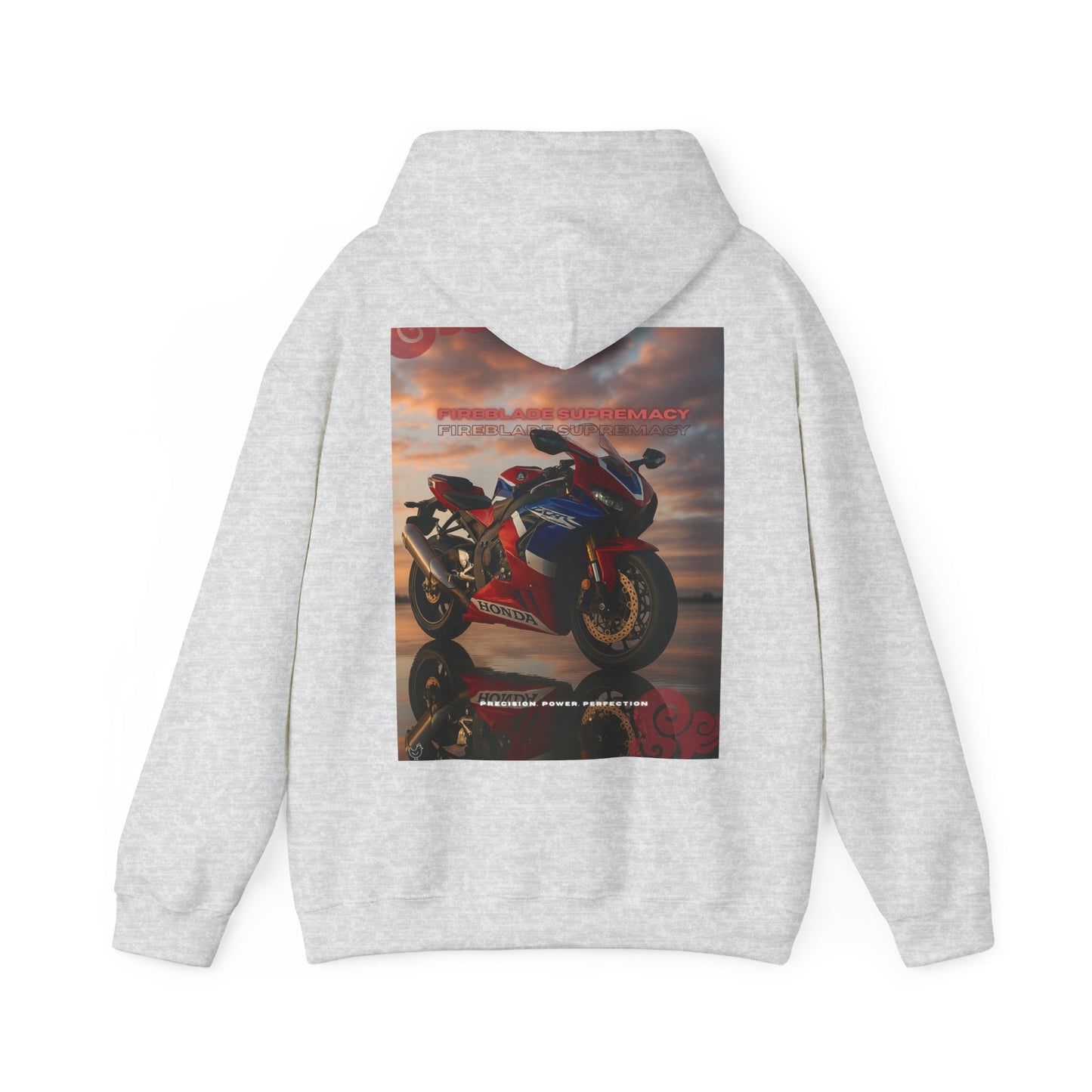 Fireblade Unisex Heavy Blend™ Motorcycle Sweatshirt - Retro Bike Design