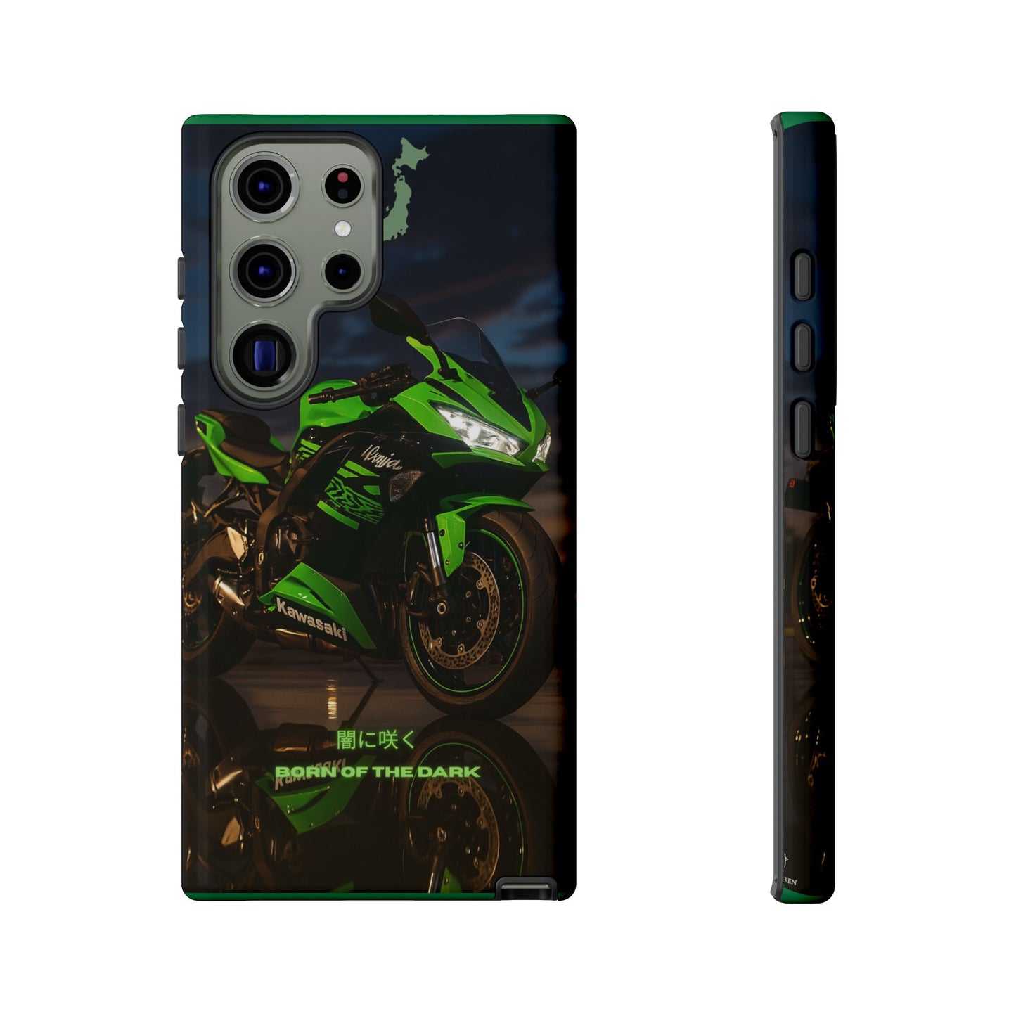 Coque de téléphone moto Kawa - Born of the Dark