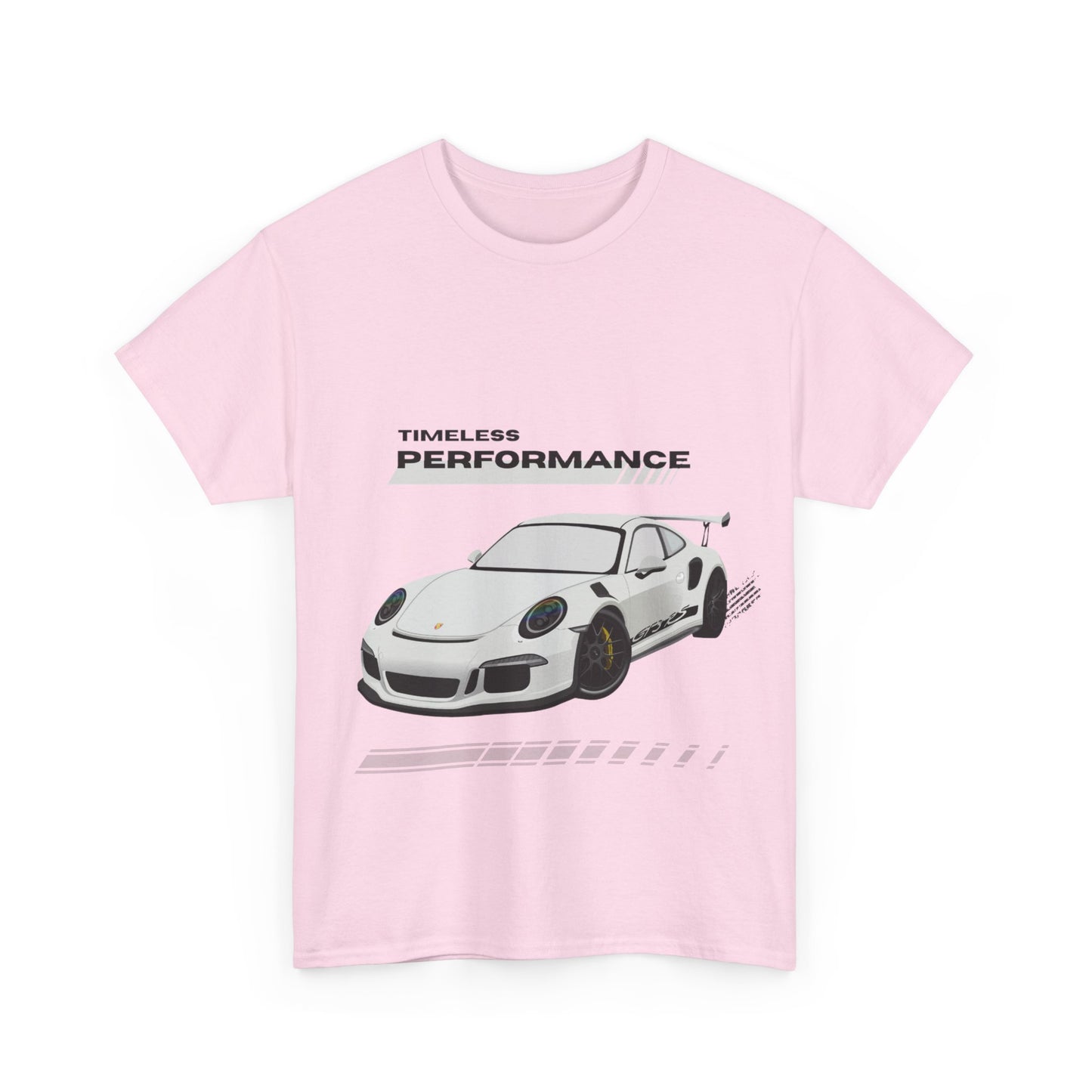Performance intemporelle, Porsche, T-shirt unisexe en coton épais, T-shirt pour passionné d'automobile, Cadeau automobile, Vêtements de sport automobile, Tenue décontractée, T-shirt unisexe