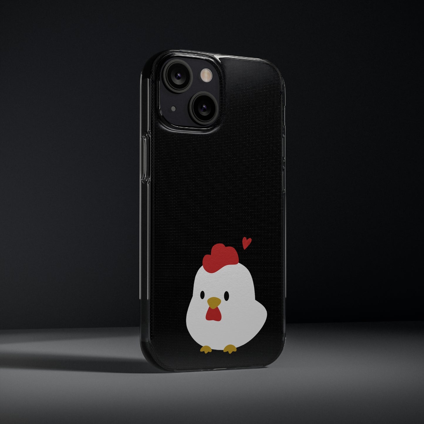 Cute Chicken Soft Phone Case, Animal Phone Cover for Farm Lovers, Gifts for Her, Cute Smartphone Accessory, Chicken Lover Gift