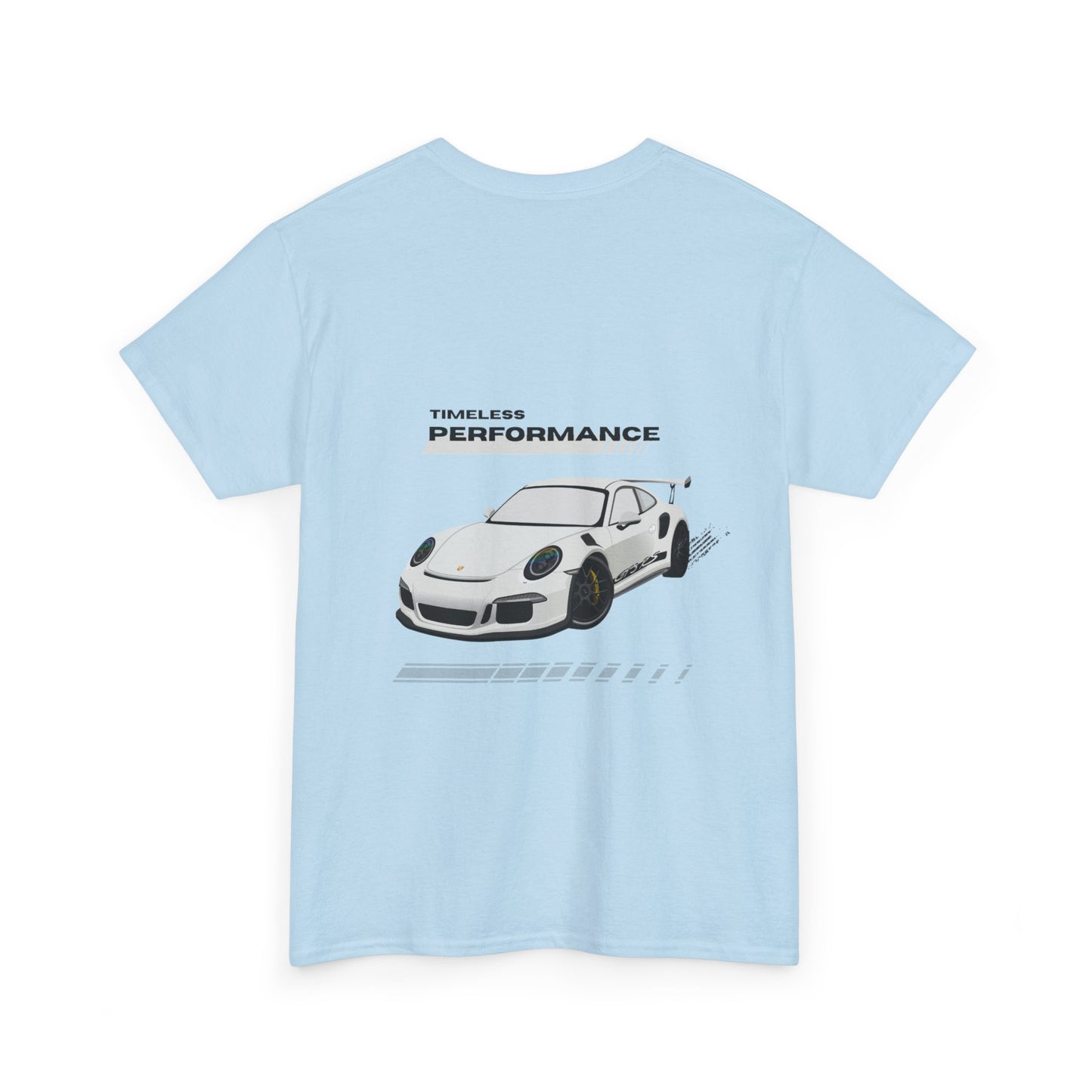 Performance intemporelle, Porsche, T-shirt unisexe en coton épais, T-shirt pour passionné d'automobile, Cadeau automobile, Vêtements de sport automobile, Tenue décontractée, T-shirt unisexe