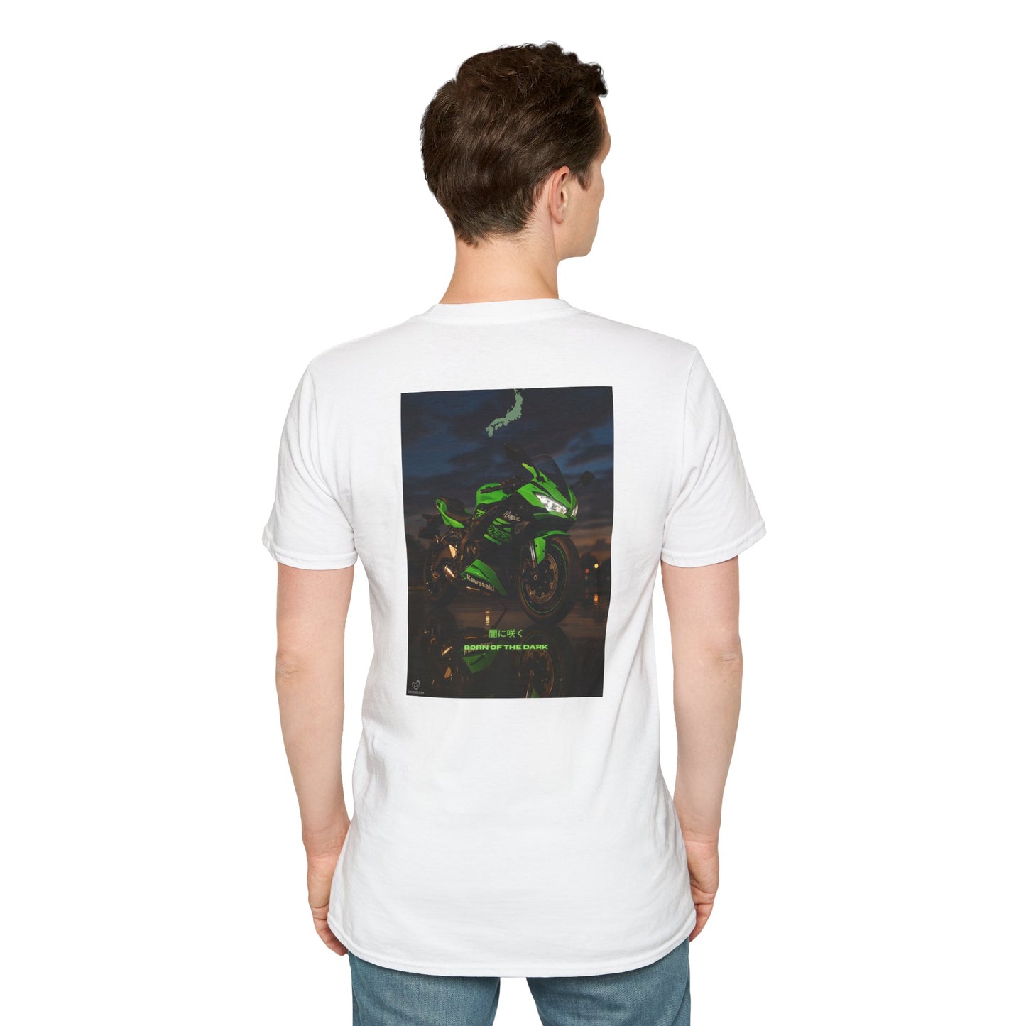 Unisex ZC6R Ninja Softstyle Motorcycle T-Shirt - Ride with Freedom & Style