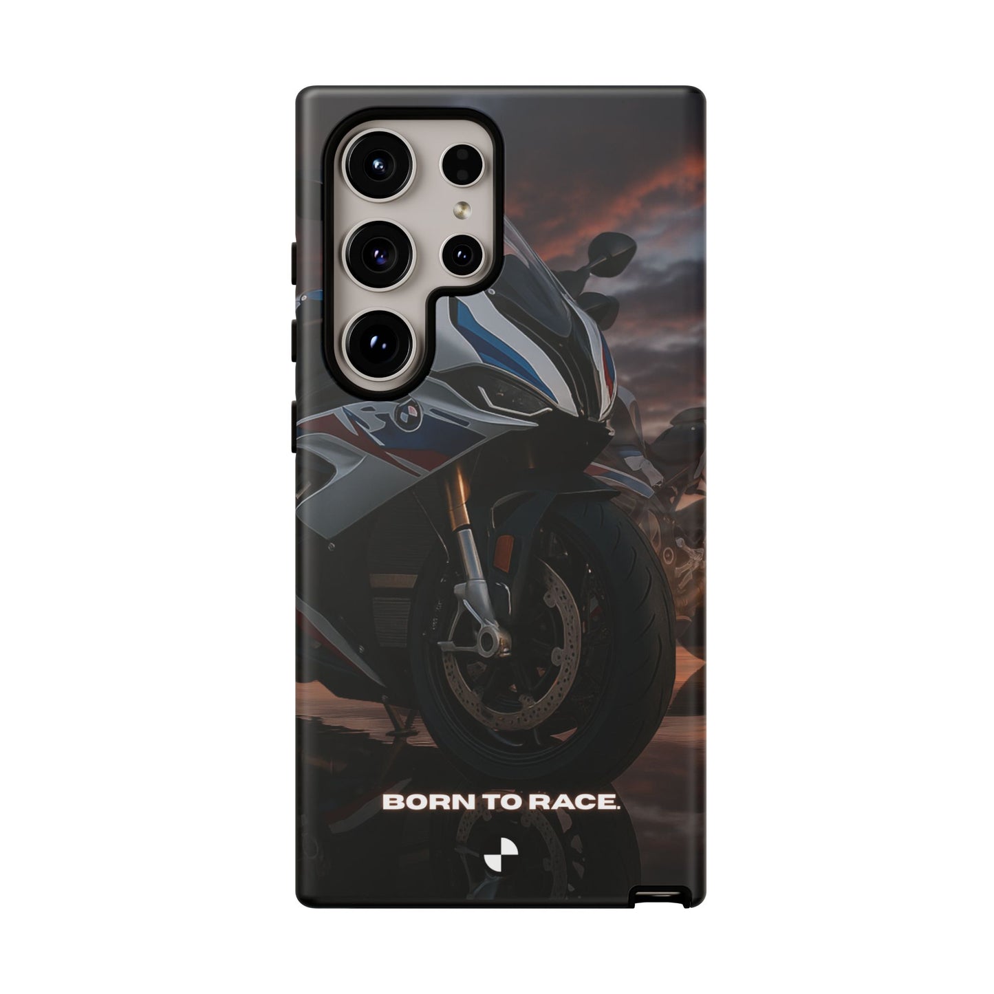 Coque de téléphone pour moto BMW – Design Born to Race