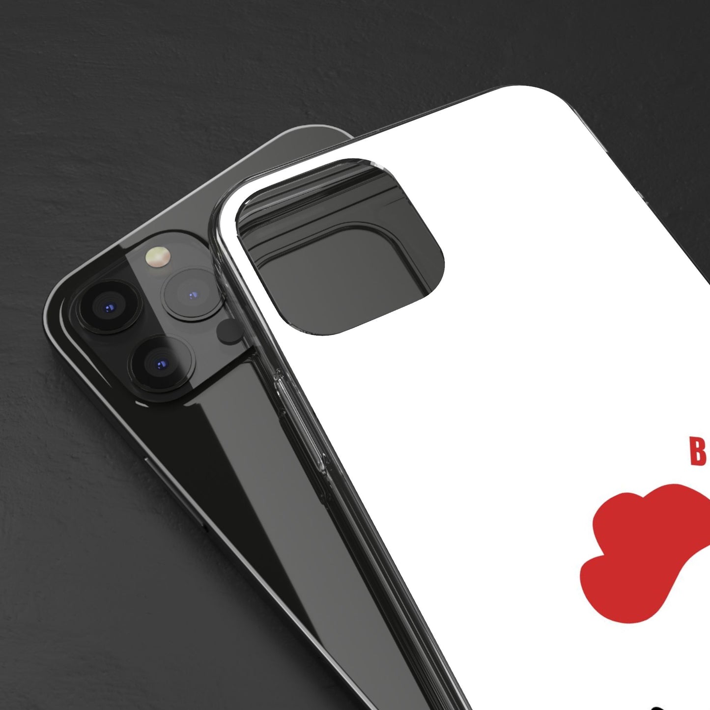 Chicken Design Clear Phone Case, Cute Animal Phone Cover, Fun Gift for Kids, Pet Lovers, Birthday Present, Travel Accessory