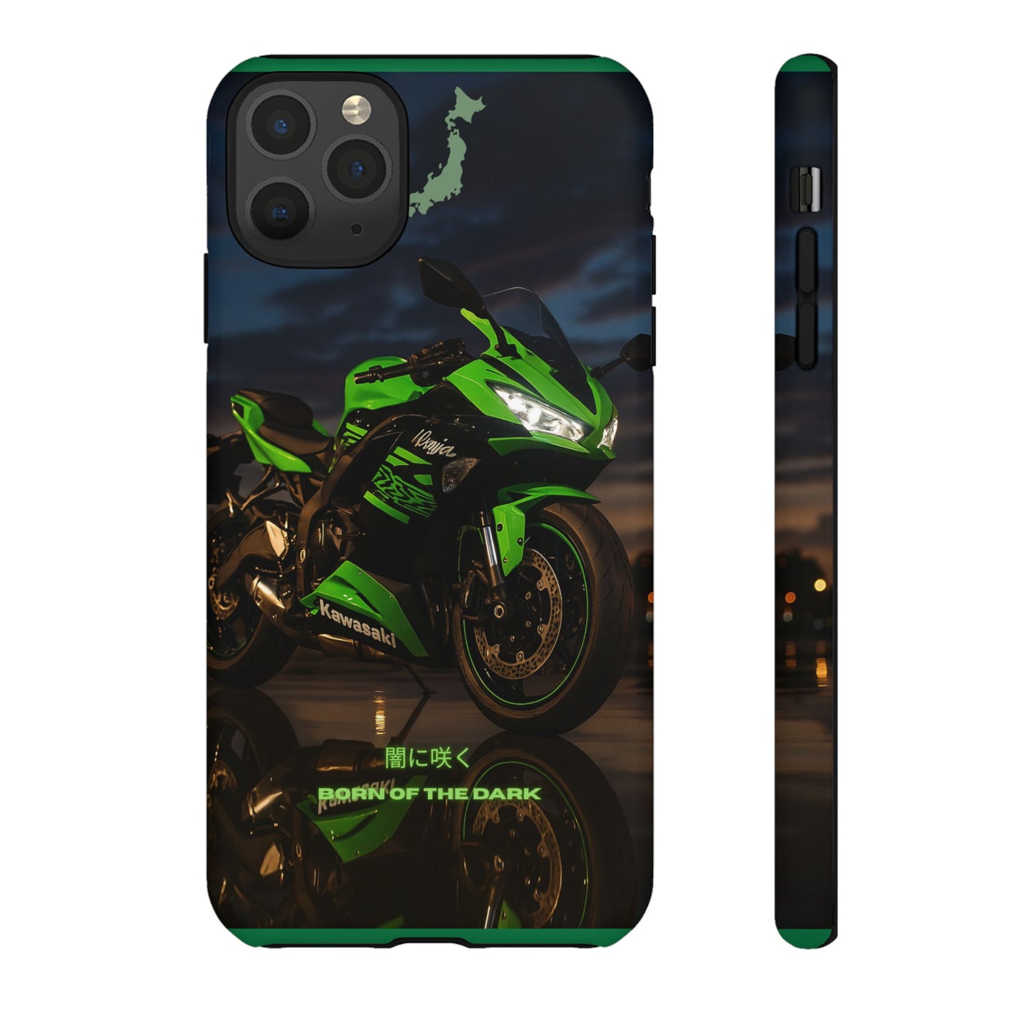 Coque de téléphone moto Kawa - Born of the Dark