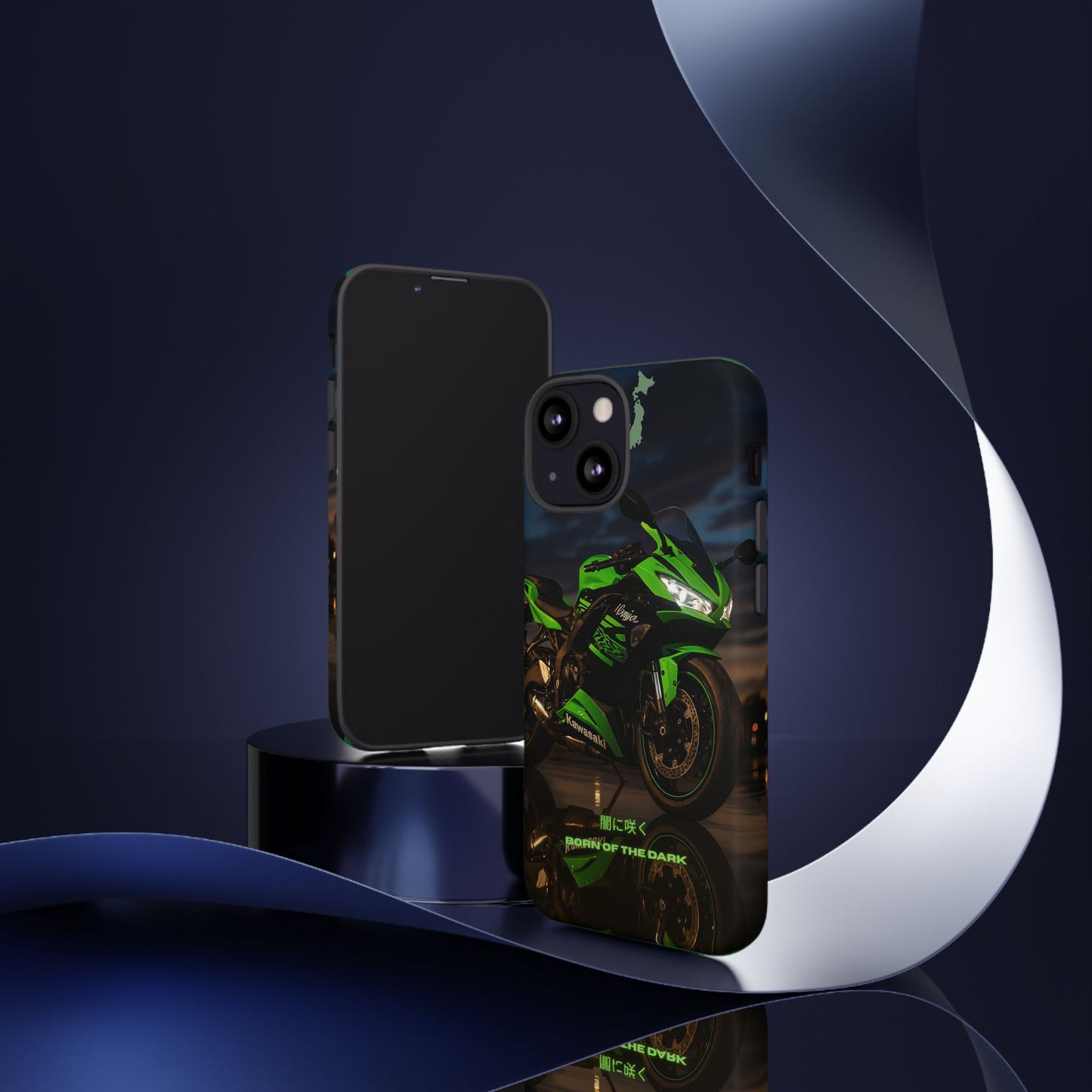 Coque de téléphone moto Kawa - Born of the Dark