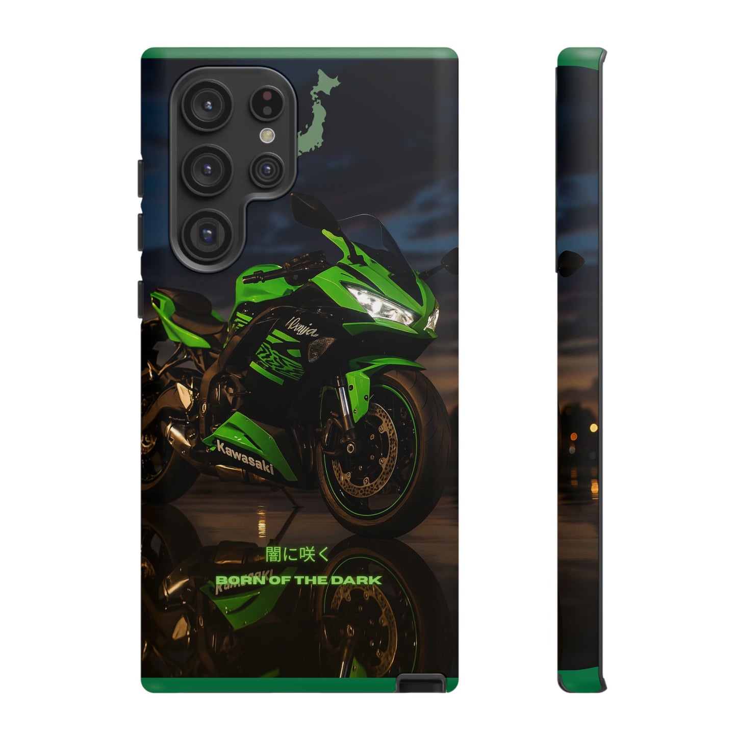 Coque de téléphone moto Kawa - Born of the Dark