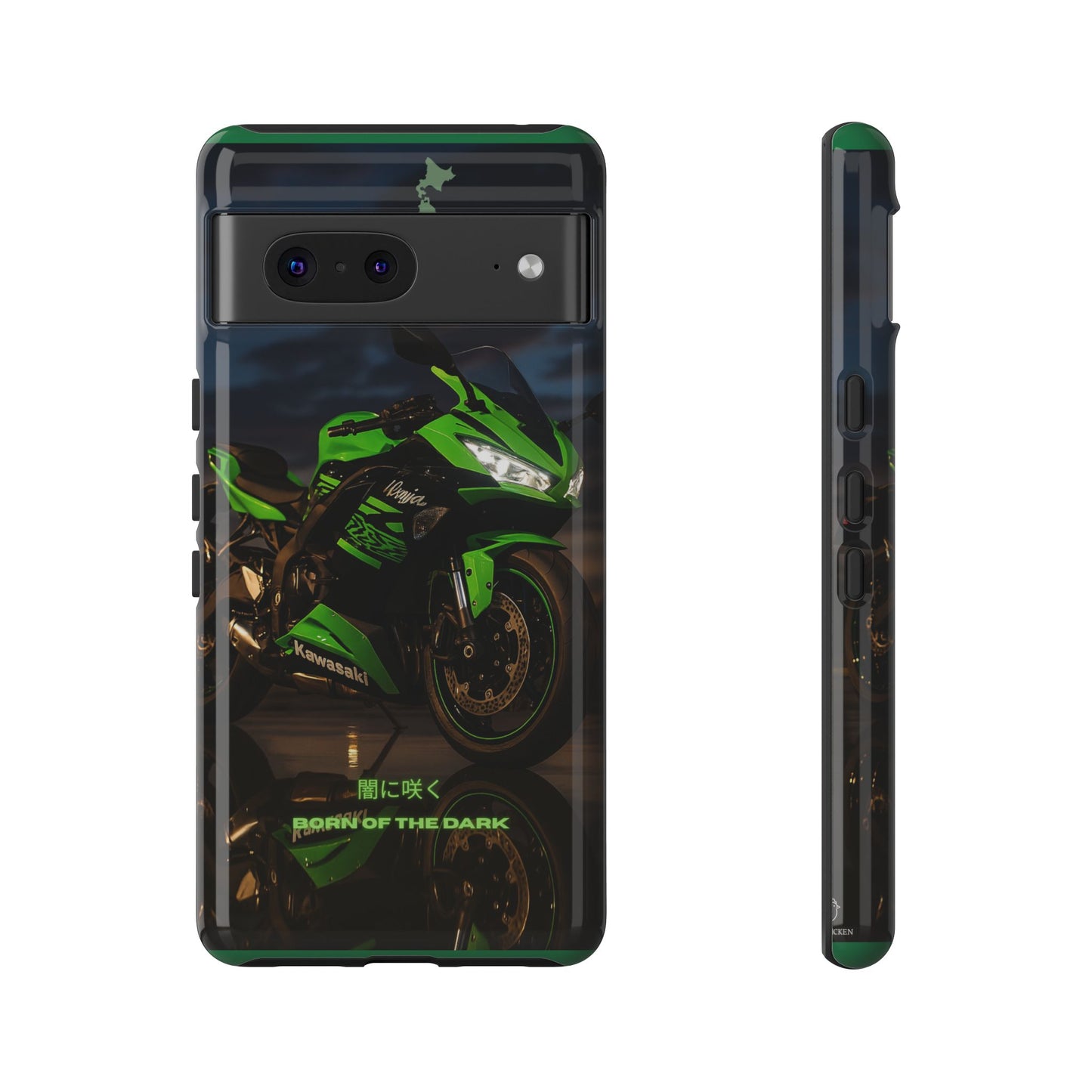Coque de téléphone moto Kawa - Born of the Dark