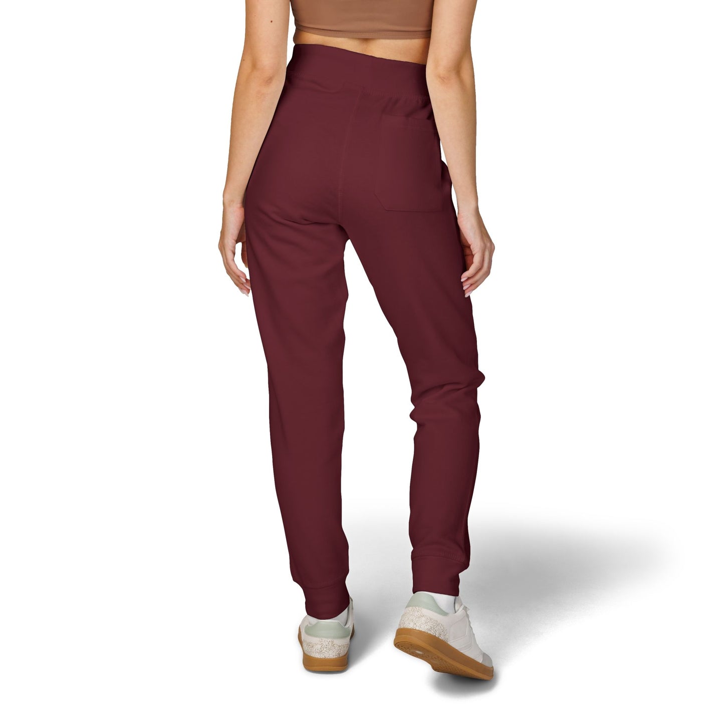 Red Motorcycle Embroidered Unisex Fleece Sweatpants, Cozy Loungewear for Relaxation, Perfect Gift for Him/Her, Casual Style for Home