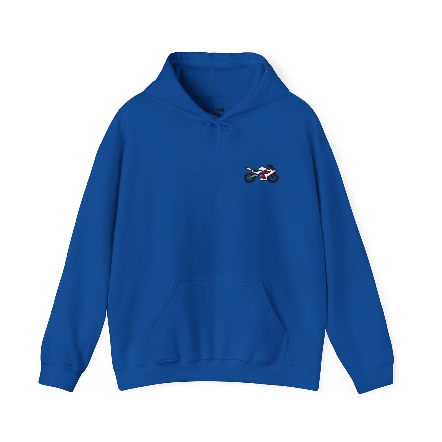 BMW inspired Embroidery Unisex Hoodie, Casual Streetwear, Gift for Bikers, Comfortable Hoodie, Winter Apparel