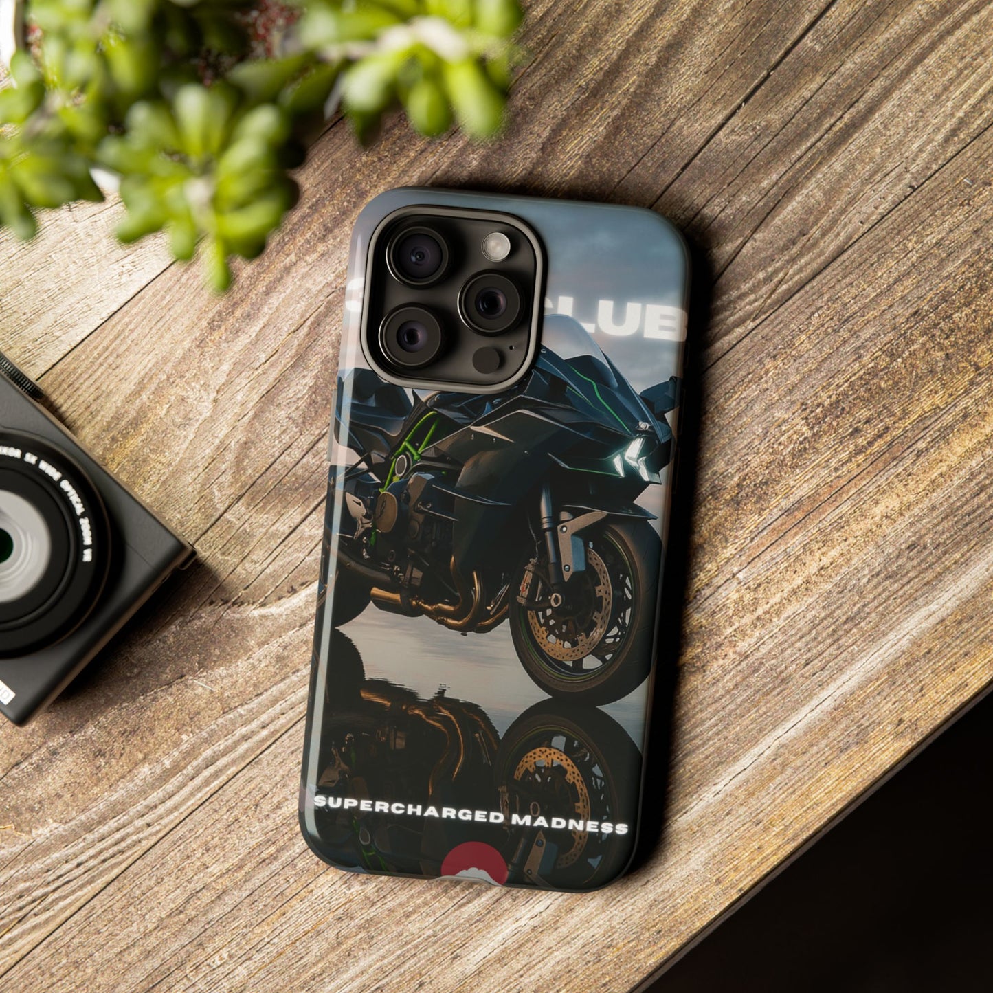 Étui de téléphone moto H2R - Supercharged Madness Club