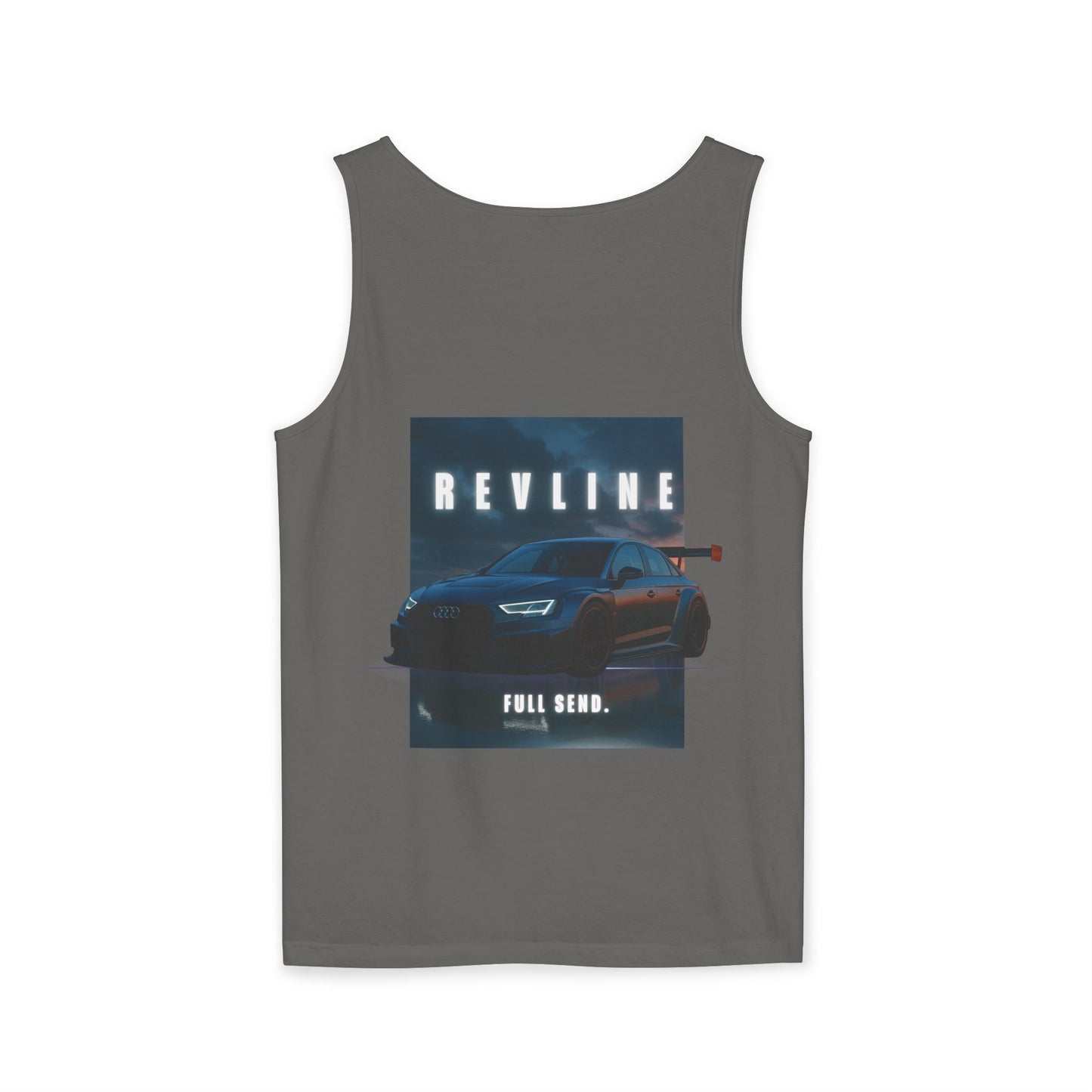 Revline Racing Inspired- Unisex Garment-Dyed Tank Top
