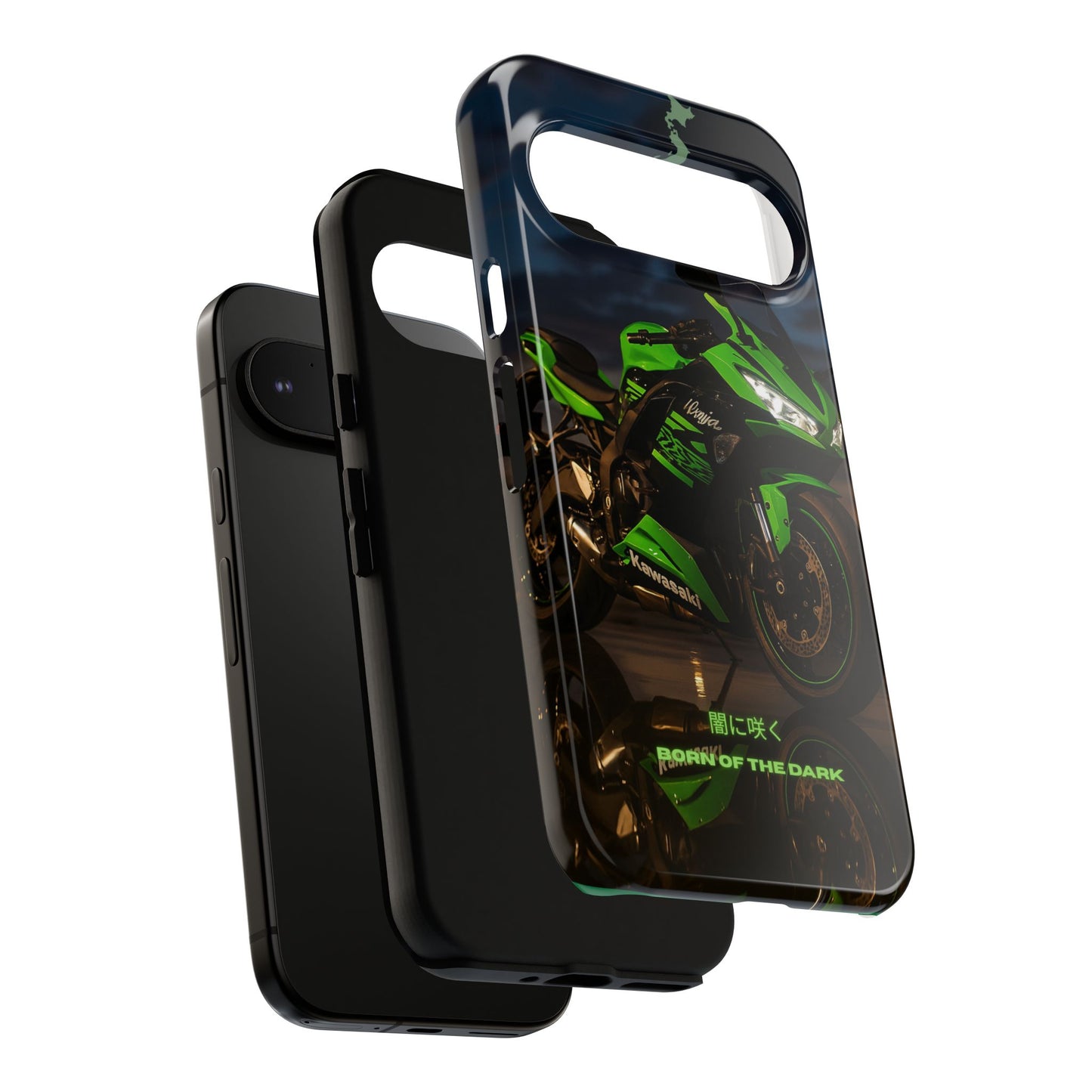 Coque de téléphone moto Kawa - Born of the Dark