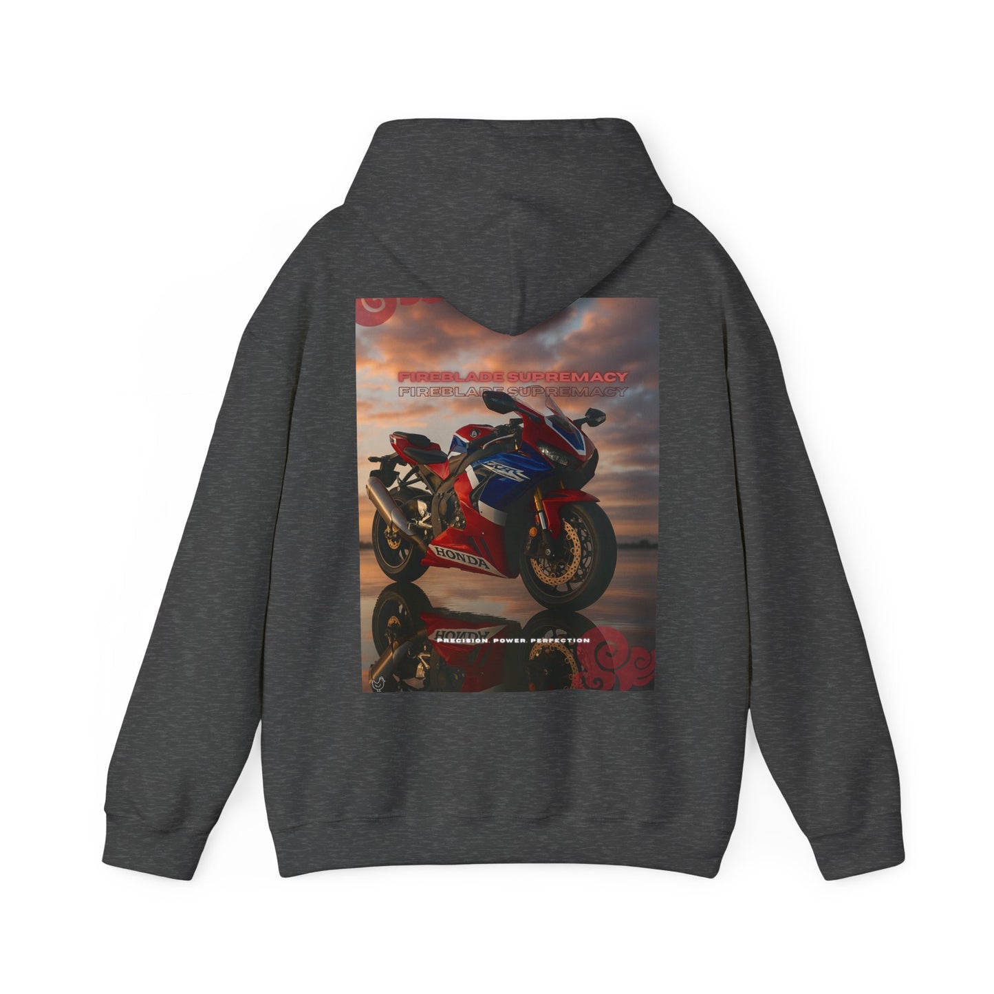 Fireblade Unisex Heavy Blend™ Motorcycle Sweatshirt - Retro Bike Design