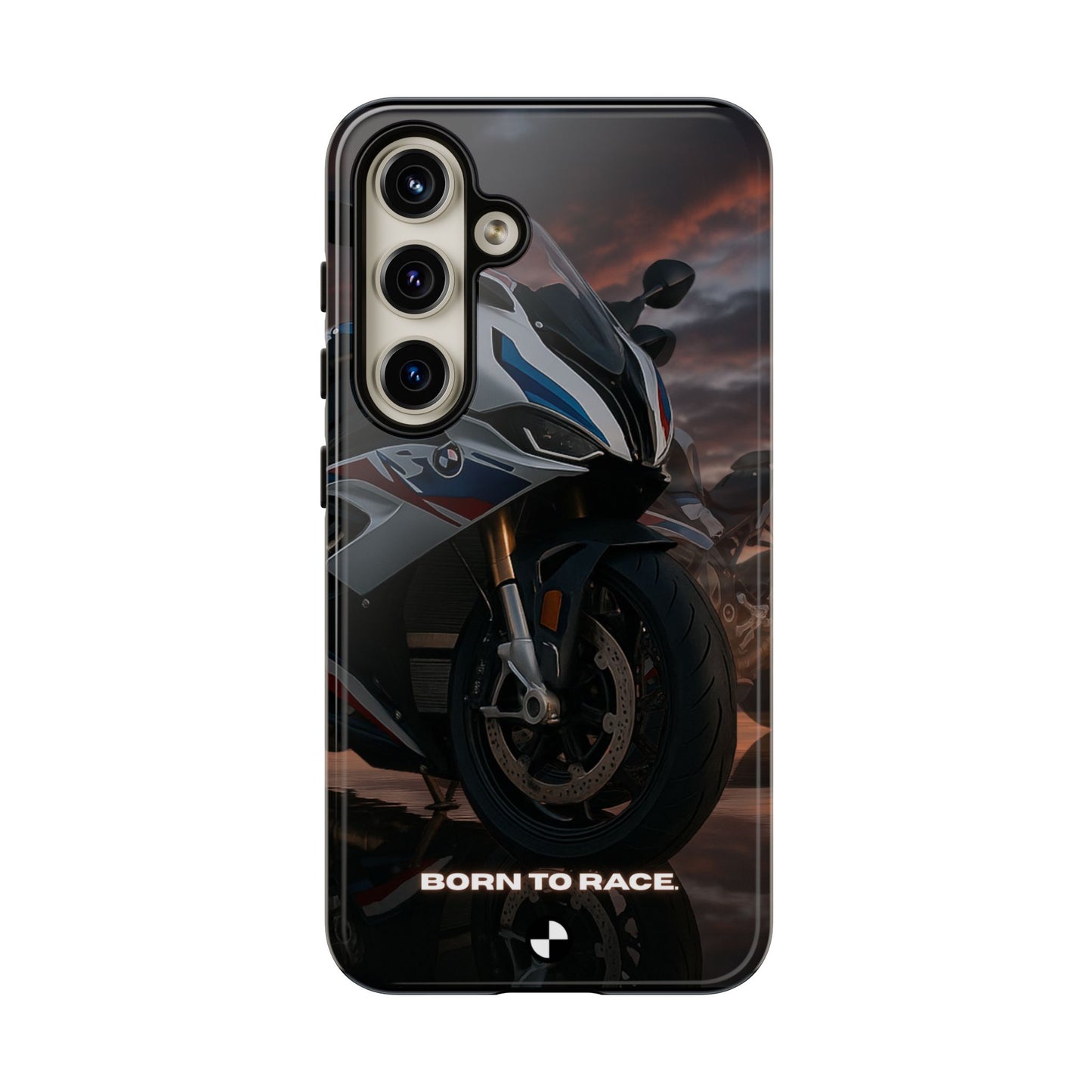 Coque de téléphone pour moto BMW – Design Born to Race