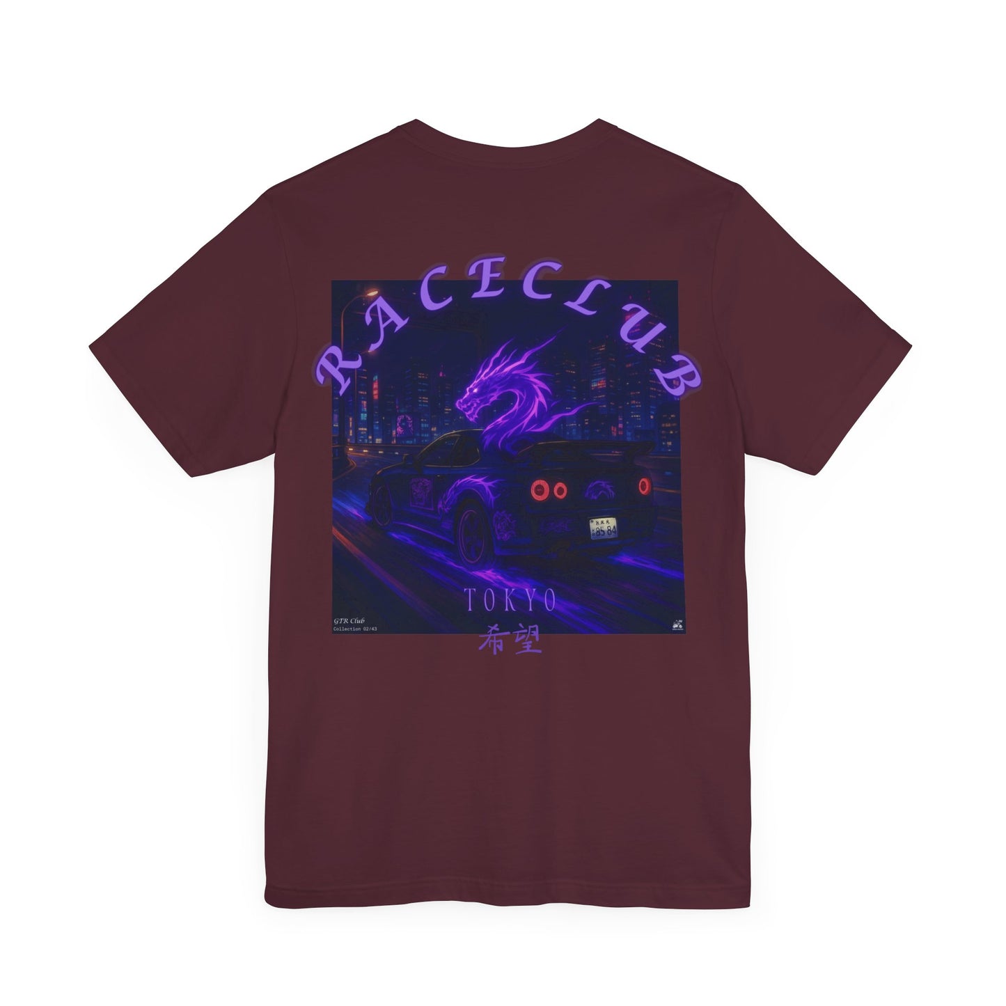 Tokyo Race Club Tee - Retro Japanese Car Art, Unisex Streetwear, Anime Inspired Shirt, Perfect for Car Lovers, Gift for Drivers