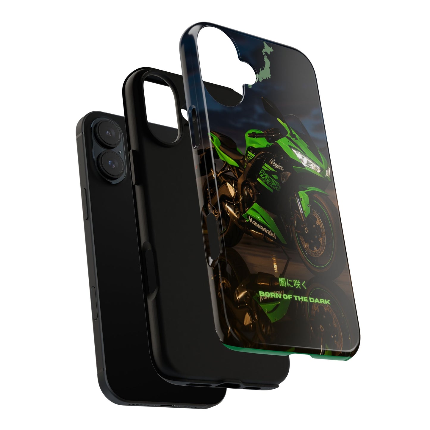 Coque de téléphone moto Kawa - Born of the Dark