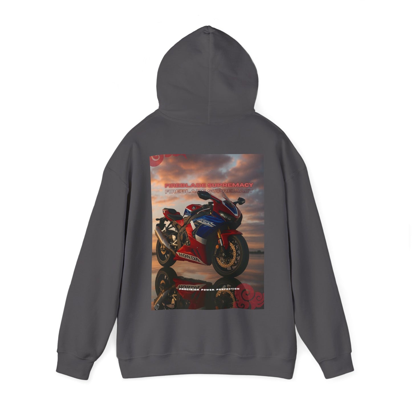 Fireblade Unisex Heavy Blend™ Motorcycle Sweatshirt - Retro Bike Design