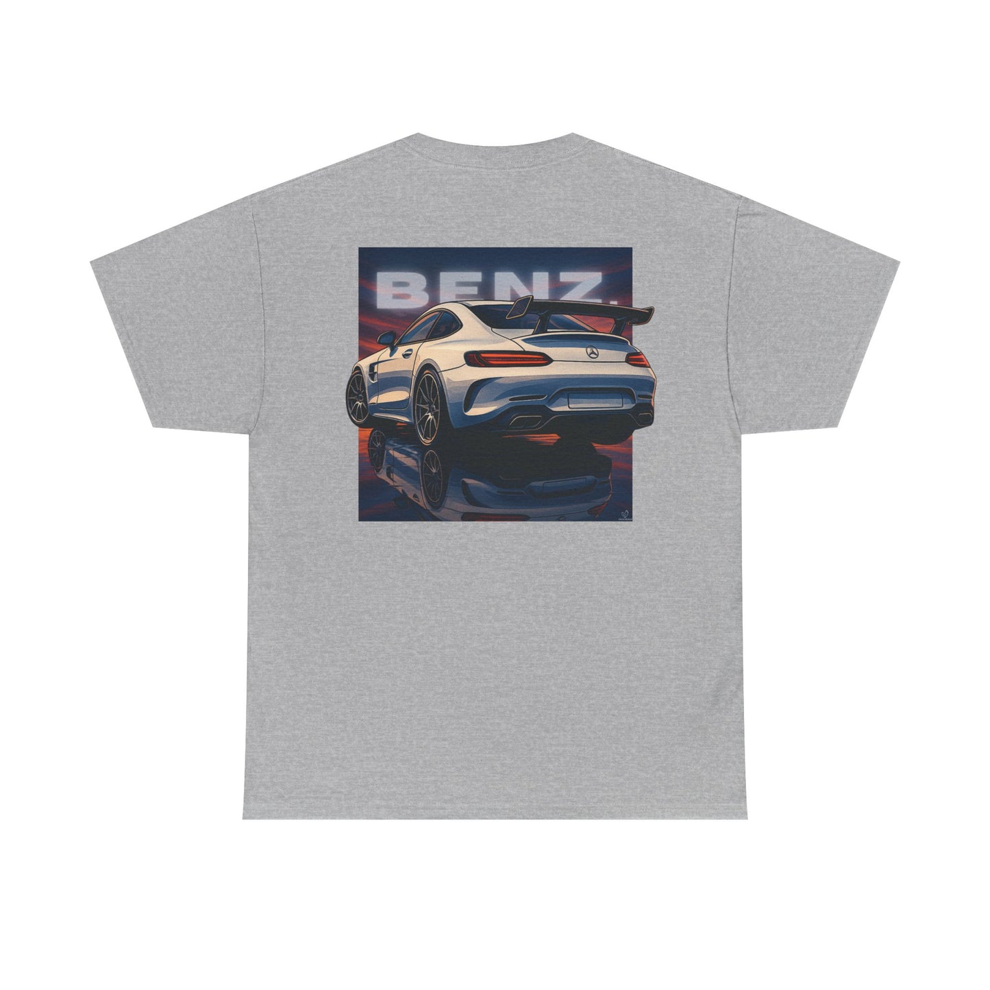 T-shirt de course inspiré de Benz - T-shirt unisexe avec imprimé cool au dos