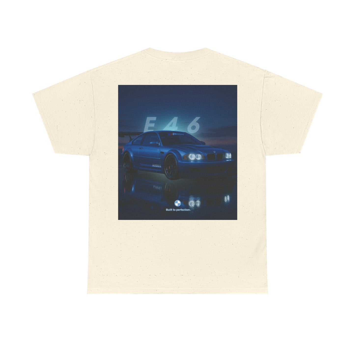 T-shirt graphique E46 Racing - Cadeau pour passionné d'automobile, T-shirt de course, Vêtements de sport automobile, Haut pour amoureux de voitures, Vêtements automobiles