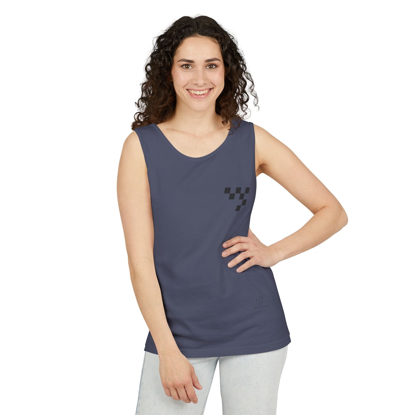 Racing Inspired Unisex Garment-Dyed Tank Top