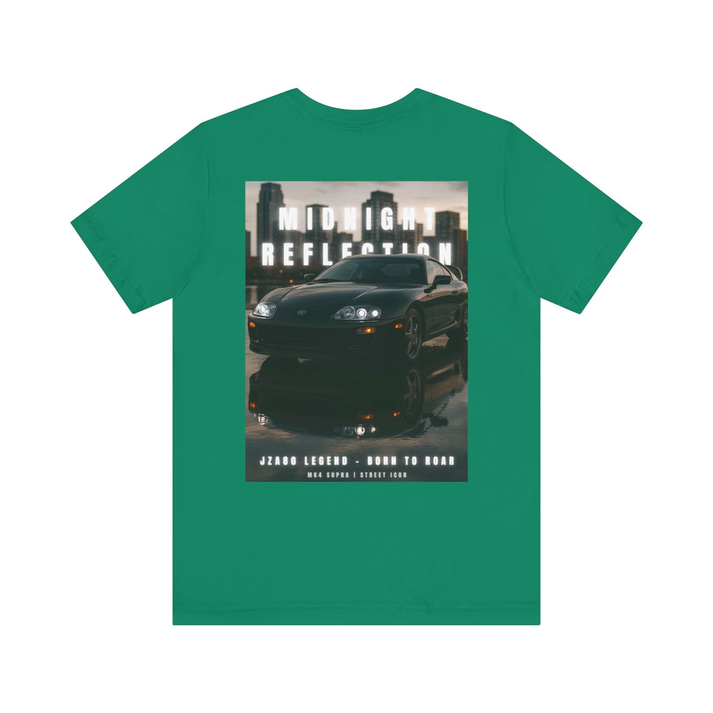 Midnight Reflection Unisex Tee, Casual Streetwear, Car Lovers Gift, Graphic T-Shirt, Everyday Wear, Urban Outfit