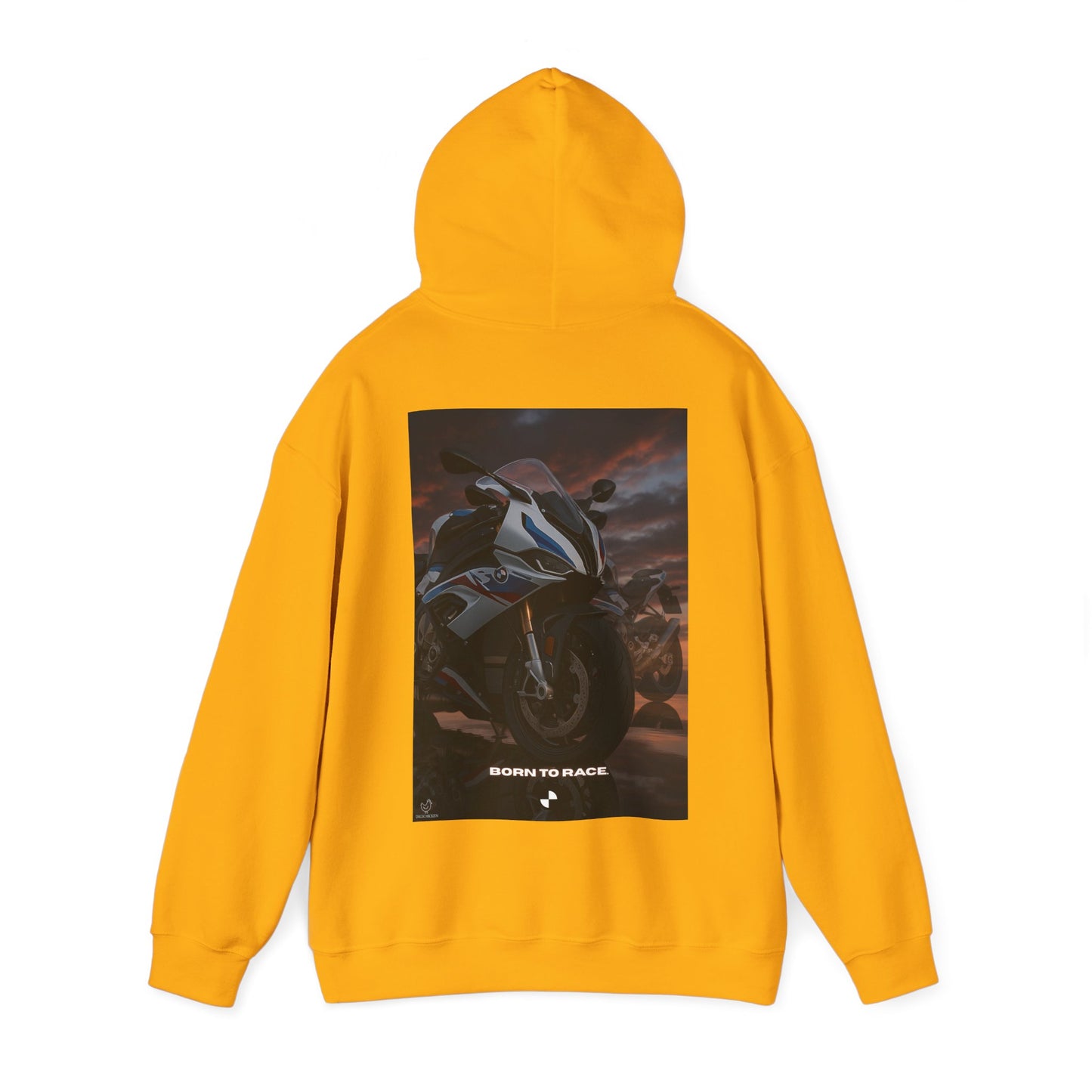 s1000rr Born to Race Unisex Heavy Blend Hoodie - Ideal for Motorcycle Enthusiasts