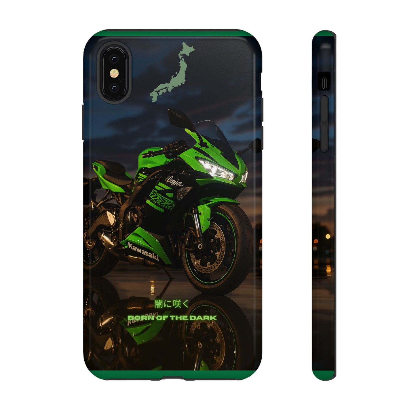 Coque de téléphone moto Kawa - Born of the Dark